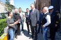 Minister Sutanovac visits “Coriolanus” set